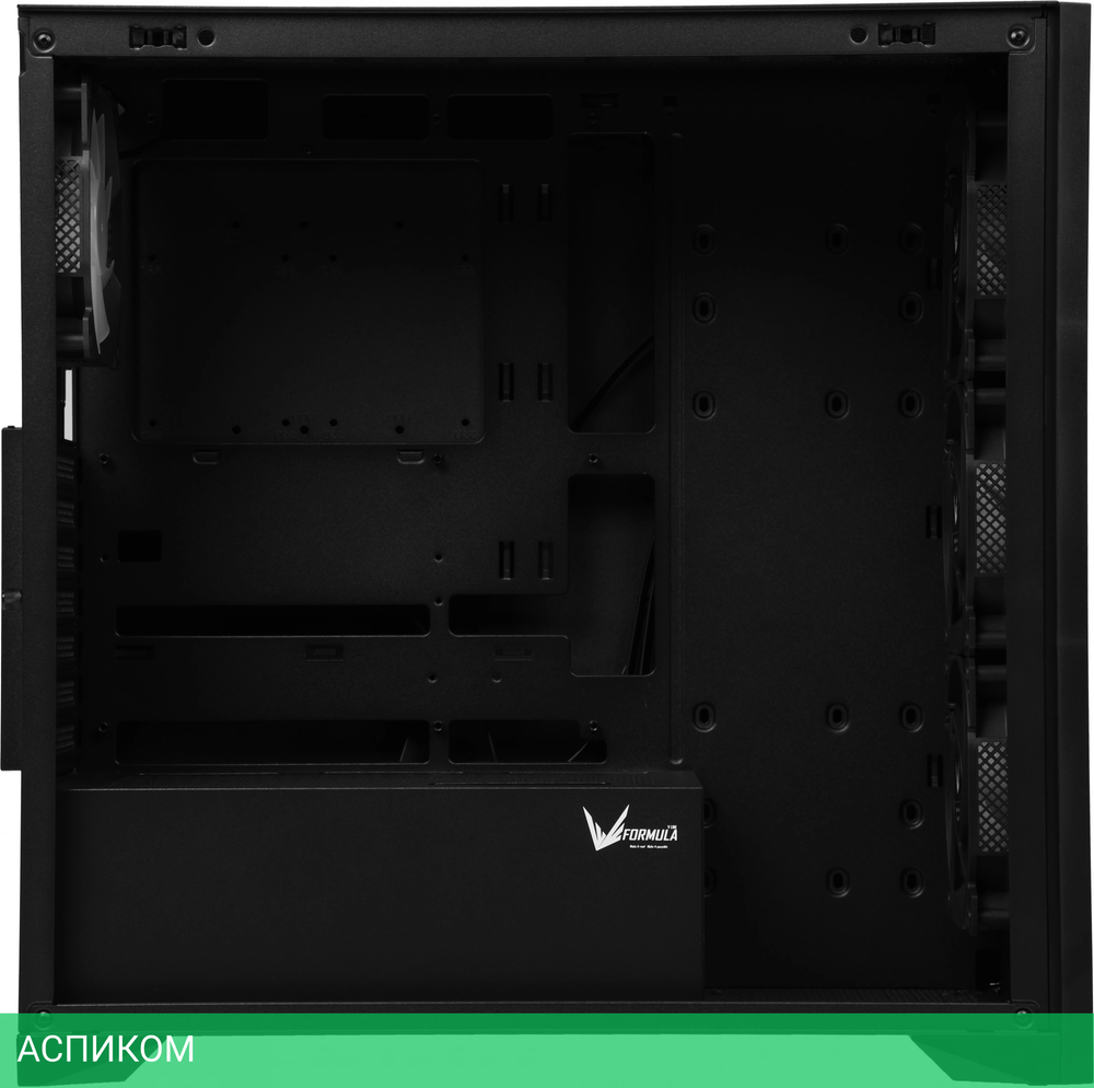 Корпус Formula TimberLine T0 черный без БП