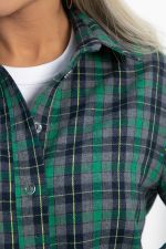 Рубашка Денни НЬЮ (серо-зеленая) Б12864-7М LT Collection