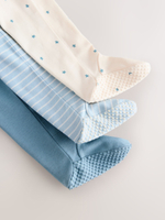 Комбинезон / Слип для малышей Next F35-912, 3 шт., Голубой, Молочный