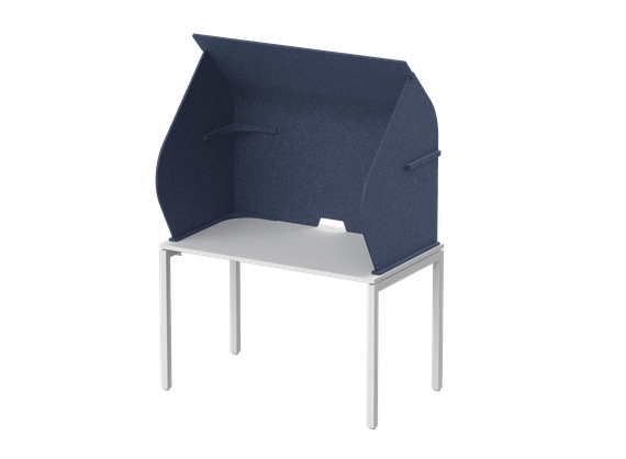 Кабина-капсула с фигурными боковыми стенками 138х72х140