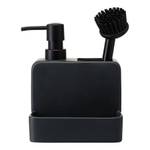 Диспенсер для мыла noble, 280 мл, графит