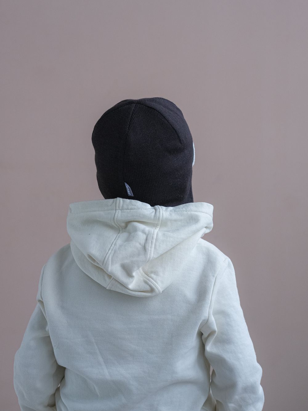 Шапка весенняя/осенняя вязаная (Черный) ТОКИ