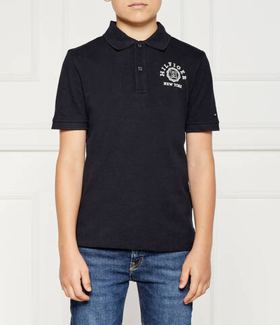 Поло Tommy Hilfiger - темно-синий(KB0KB08801)