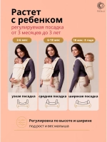 Эргорюкзак для новорожденных слинг рюкзак переноска