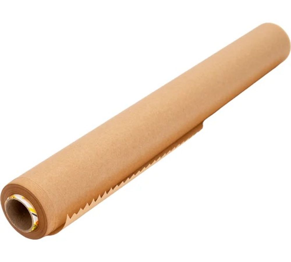 Бумага для выпечки Пергамент 38смх25м коричневая