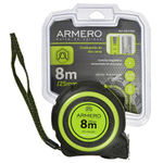 Рулетка ARMERO с двумя фиксаторами 8м*25мм     A101/282