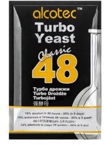 Спиртовые дрожжи Alcotec Turbo 48 Yeast Classic, 130 гр, 3 шт