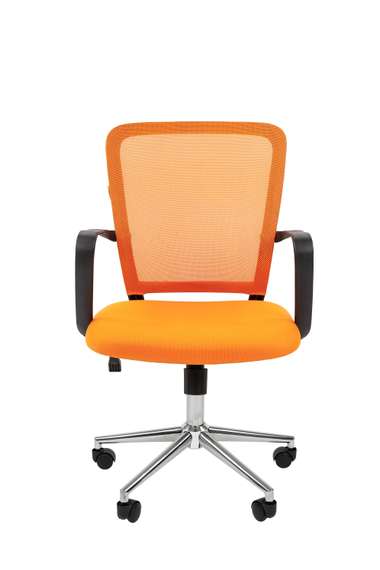 Офисное кресло Chairman    698    Россия     TW-66 оранжевый хром new