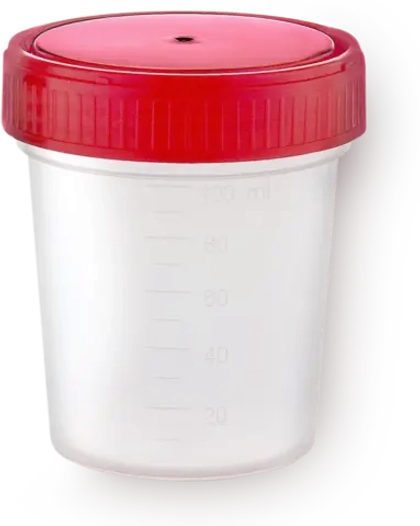 Контейнер для сбора биоматериалов, 120 мл