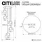 CL247085 ROCKA Дымчатый Подвес