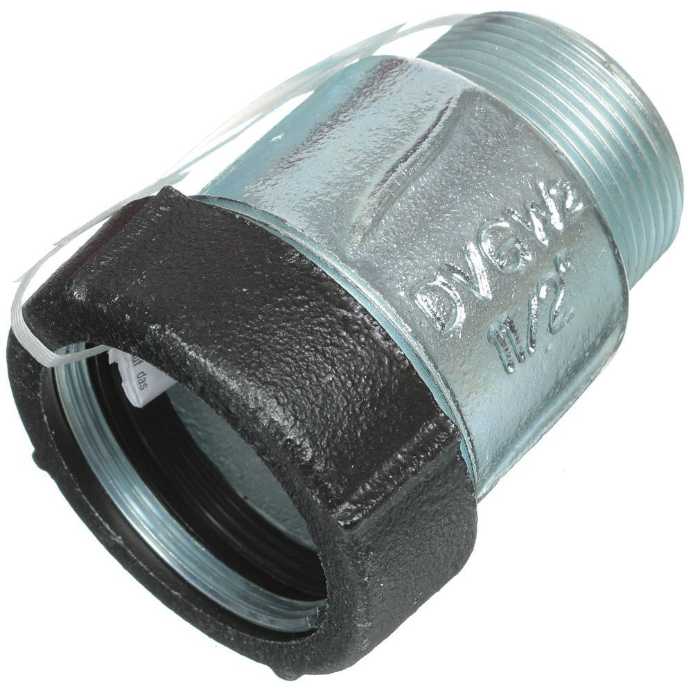 Муфта 2", DN 50, чугун, наруж рез, Gebo, 17.195.00.06