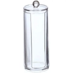 Контейнер для ватных дисков Прозрачный 19,5,2х7,2 см