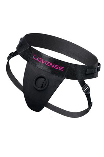 Черные универсальные трусики Lovense из спандекса (Цвет: черный)