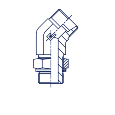 Штуцер FRG45 DL42 48x2 (корпус)