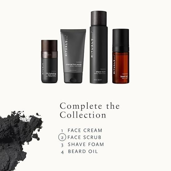 Скраб для лица Rituals Homme Collection Charcoal Face Scrub