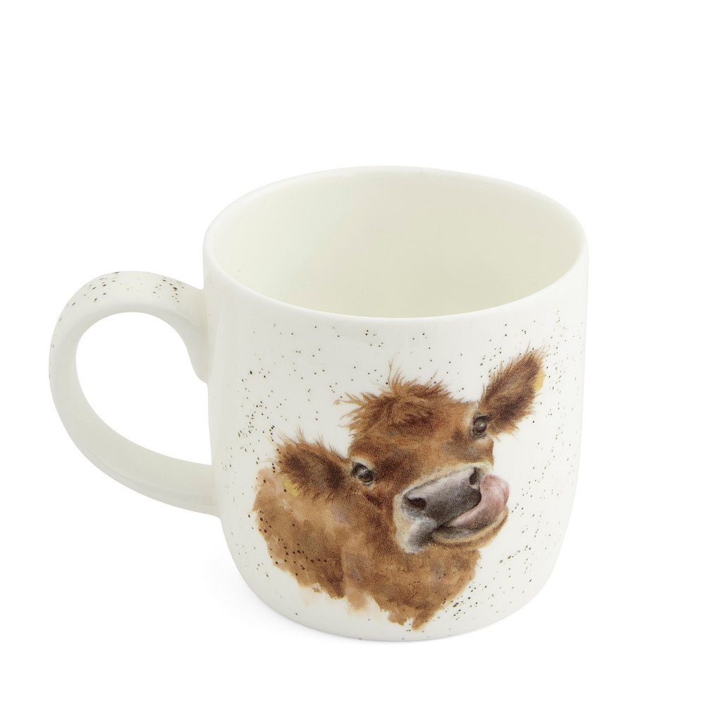 Royal Worcester - Кружка Wrednale Designs 310мл moo-cow корова / артикул   MMQK5629-XT  / GTIN 749151705432