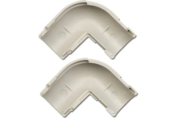 Угол для трубы DKС ПВХ d20 90 градусов IP40 20335