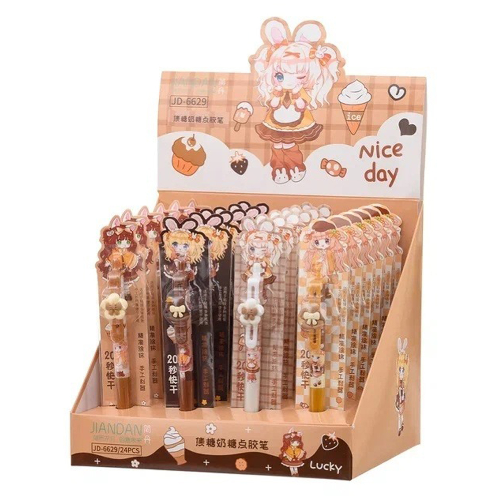 Клей ручка для творчества Basir, длина стержня 10,5 см