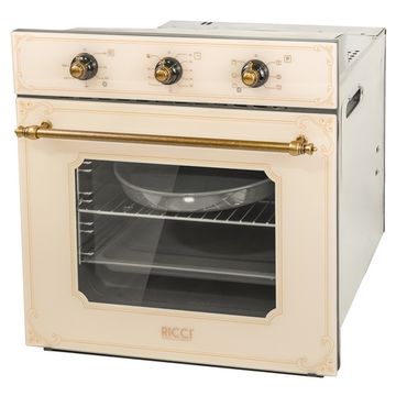 Электрический духовой шкаф RICCI REO-640BG ретро