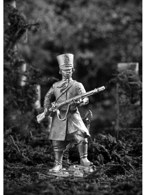 Оловянный солдатик Ратник конного полка Пензенского ополчения, 1812 г.