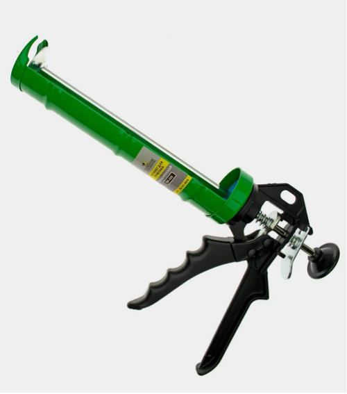 Пистолет для герметика полукорпусный  "профи" зеленый ПП-525 Чеглок