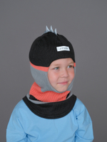 Шлем весенний/осенний вязаный (Мандарин) ОРЕО