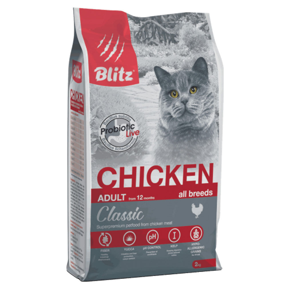 Blitz Classic Chicken Adult Cats All Breeds