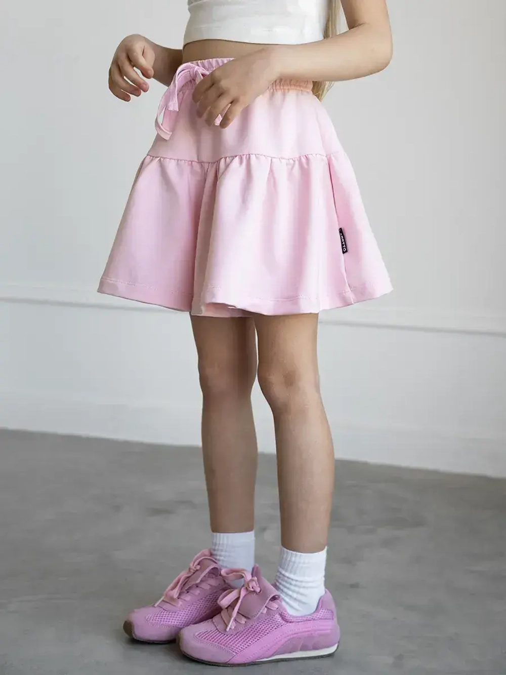 Юбка-шорты для девочки на лето