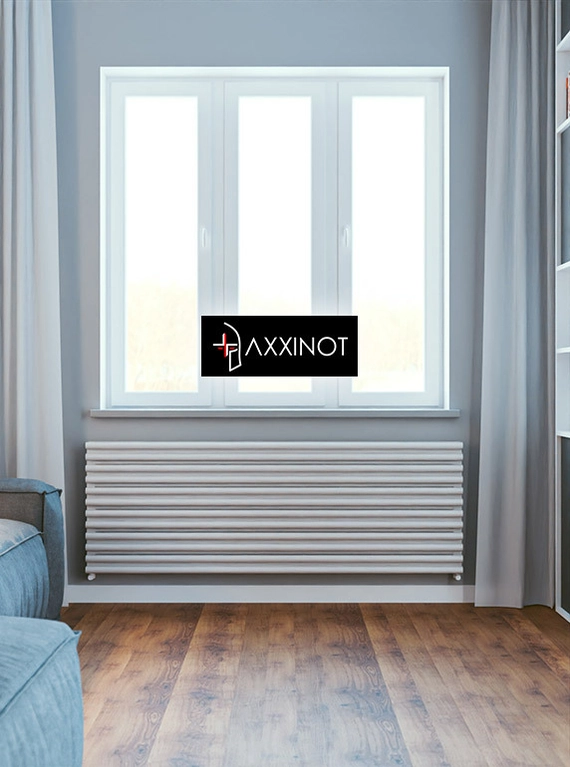 Axxinot Wemar Z 1400 - горизонтальный алюминиевый радиатор шириной 1430 мм