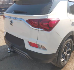 Фаркоп с унив. электрикой Смарт на KGM Korando 2023-, Ssang Yong Korando 4 2019-2023 Бизон FA 0670-E