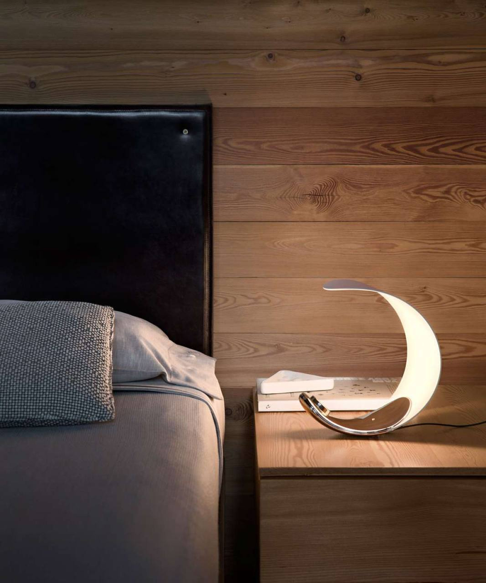 Table design lamp Curl by Luce plan