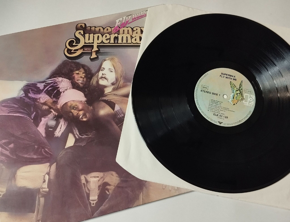 Винтажная виниловая пластинка LP Supermax Fly With Me (Germany 1979) ELK 52 128