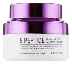 Enough Крем для лица с пептидами - 8Peptide sensation pro balancing cream, 50мл