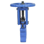 Knife Gate Valve Elephant GVK1331E-2W-Fb-SN PSI232, wafer type, body material - cast iron GGG-40, handwheel operated