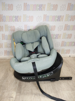 Автокресло детское Indigo E-Tron ISOFIX I-SIZE группа 0/1/2/3 (0-36) зеленый