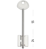 Заготовка сувальдного ключа 10661 GRD16D