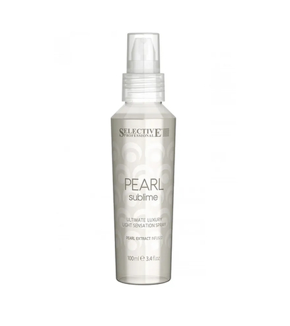 Pearl Sublime Спрей для придания блеска с экстрактом жемчуга  
"ULTIMATE LUXURY LIGHT SENSATION SPRAY" 100мл