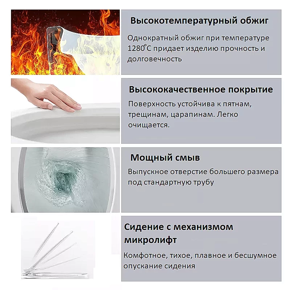 Унитаз подвесной CeruttiSpa VETTORE Aria MW CT9242 безободковый, с крышкой микролифт, белый матовый