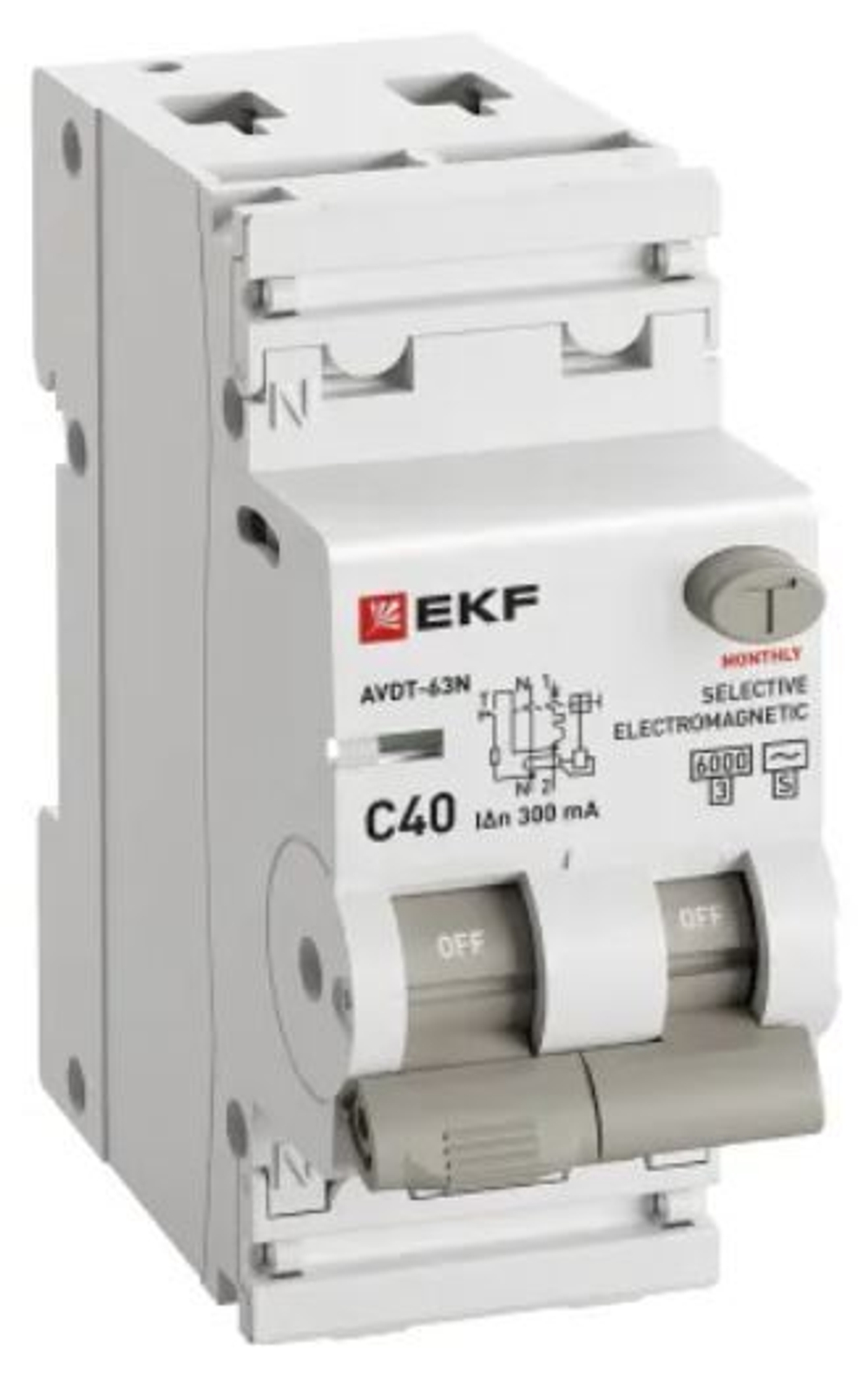 Автомат дифференциальный EKF D63N26MS40C300