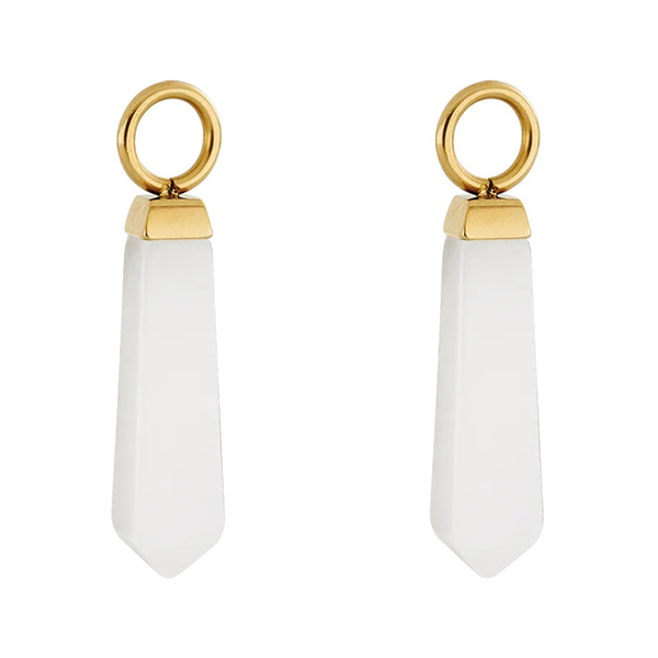 Подвеска на серьгу Coeur de Lion Gold-White 0051/44-1416