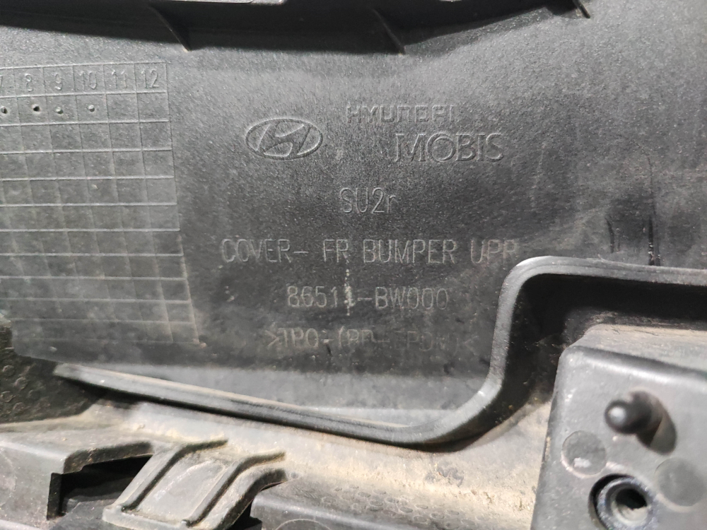 Бампер передний в сборе Hyundai Creta 2 (SU2)  Б/У Оригинал 86511BW000