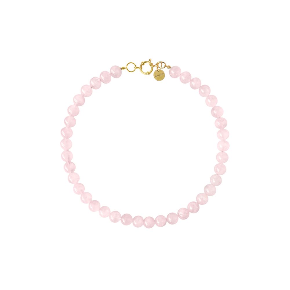 Колье Rosee из бусин камня