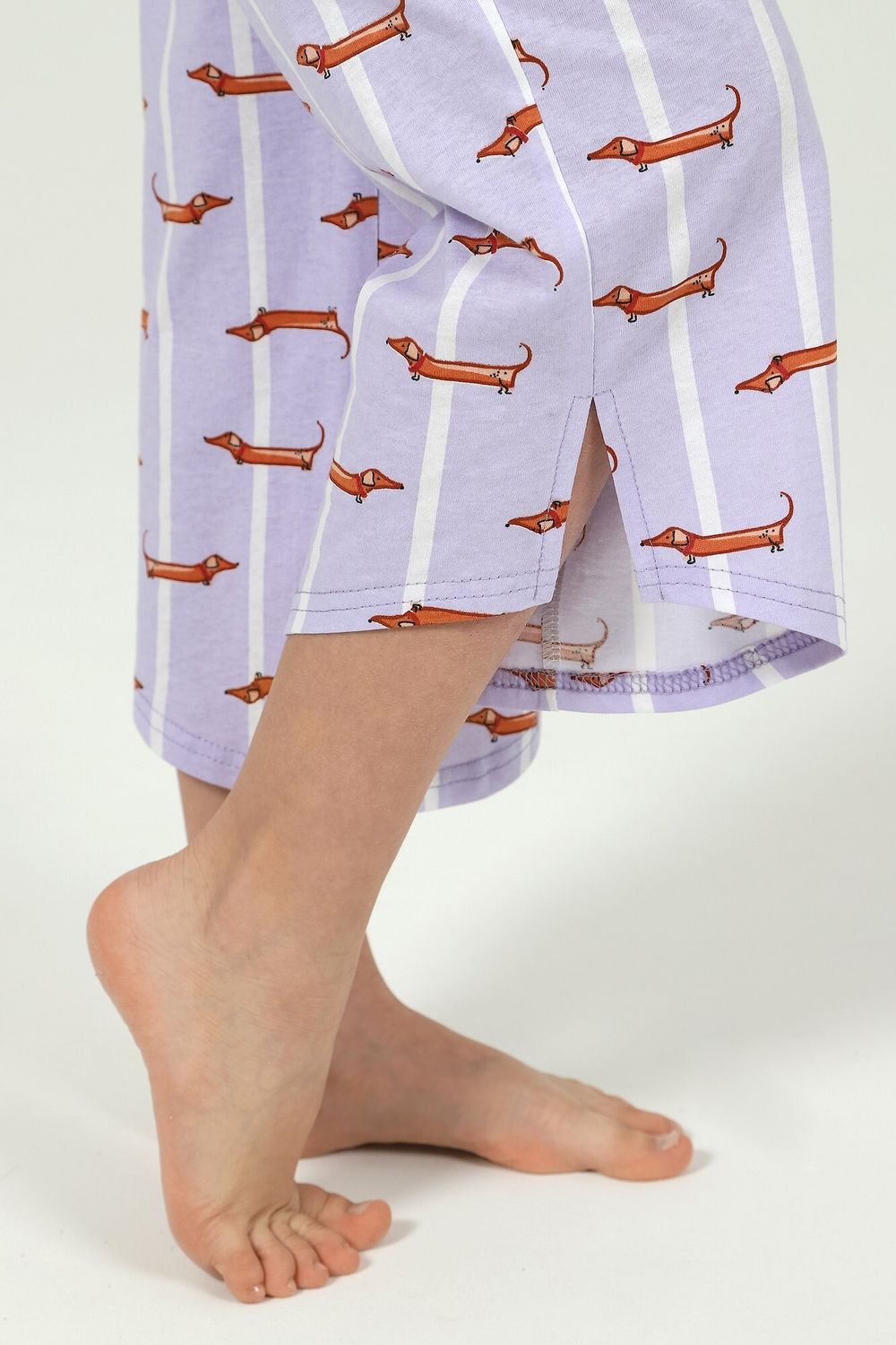 Костюм для девочки Таксы-1 Виотекс ЛИЛОВЫЙ