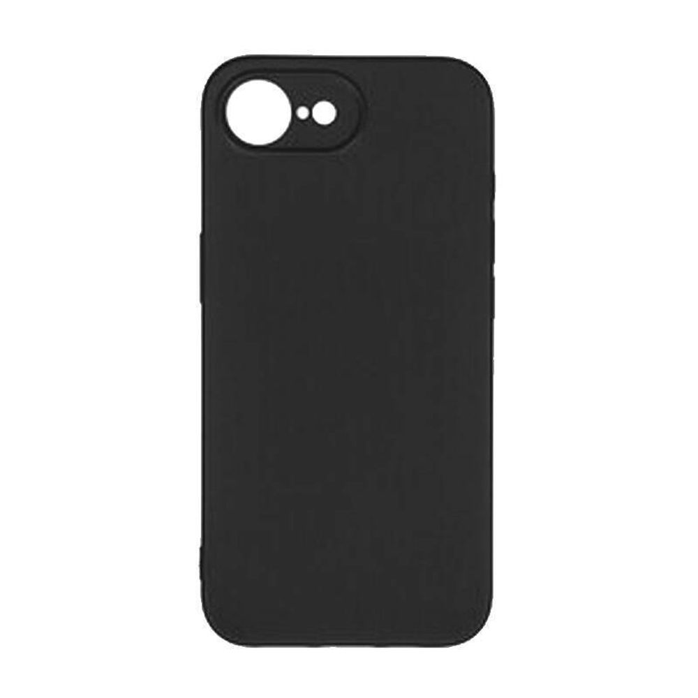 Чехол силиконовый iPhone 16E (6.1) тонкий Черный (Black)