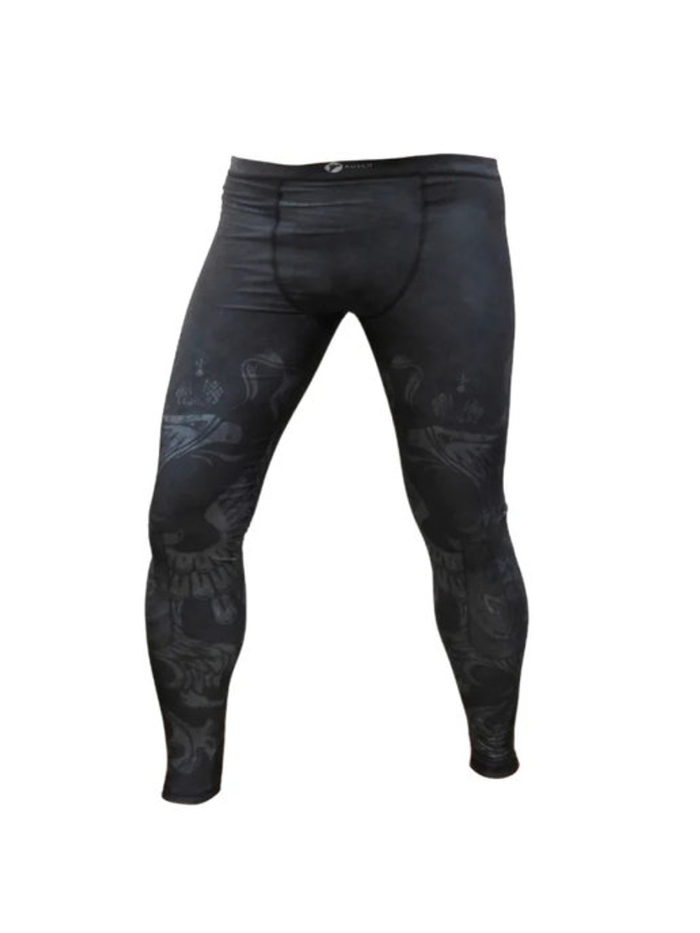 Лосины мужские Rusco Sport BLACK HERB детские