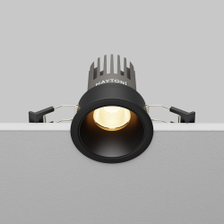 Потолочный светильник точечный светодиодные теплый свет 3000k Maytoni Dip DL115-10W-3K-B