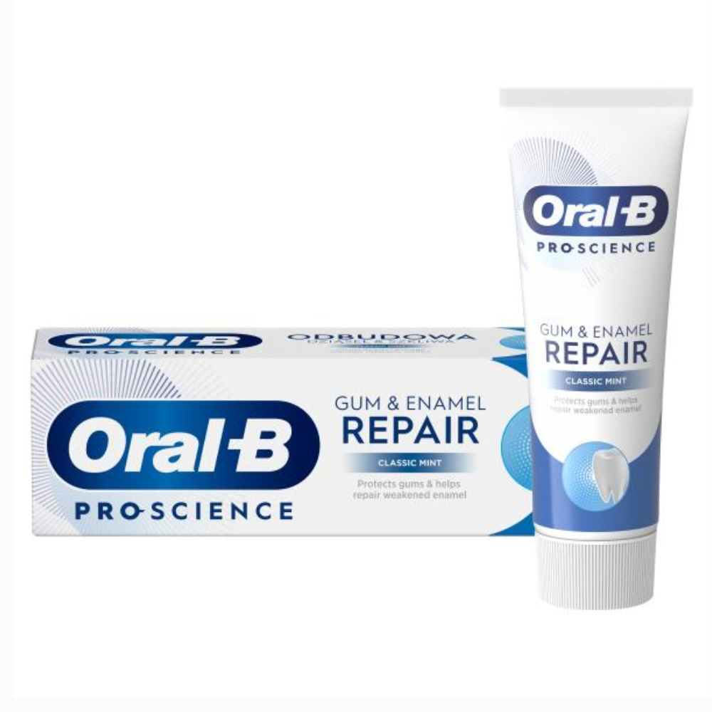 Зубная паста Oral-B Pro-Science Gum&Enamel Repair Classic Mint 75мл
