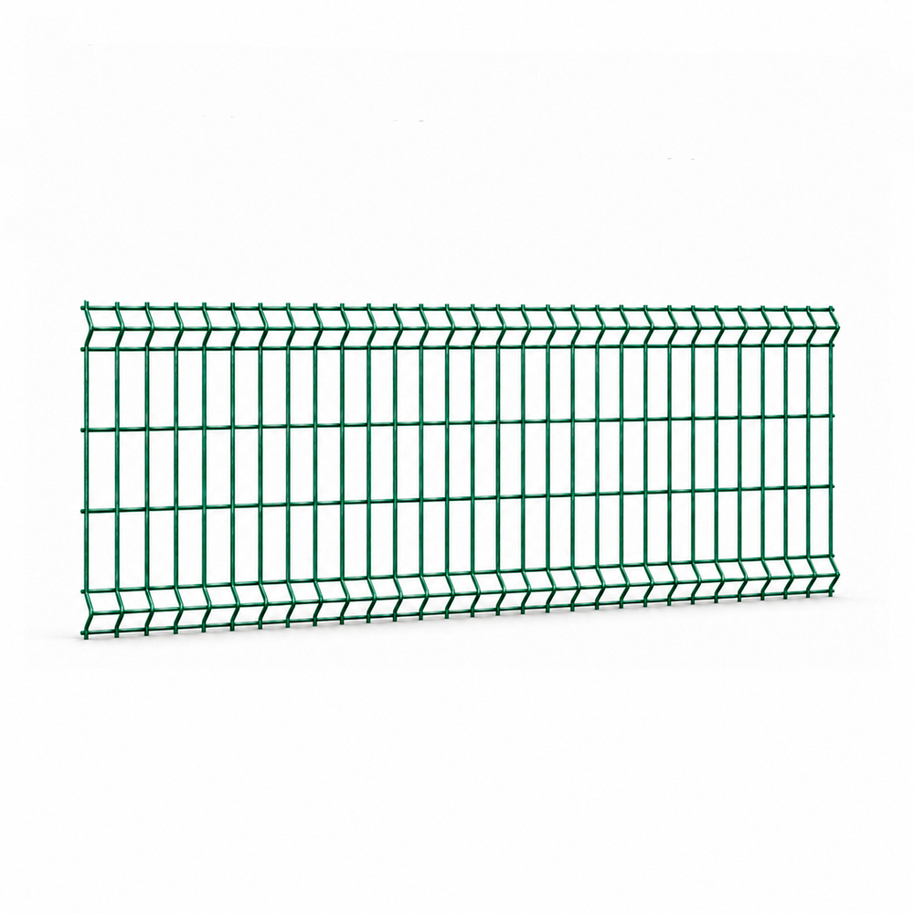 Ограждение из свар. сетки (55х200) д4оц3D 630х2500 РАЛ 6005