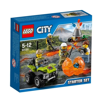 LEGO City: Набор для начинающих Исследователи вулканов 60120