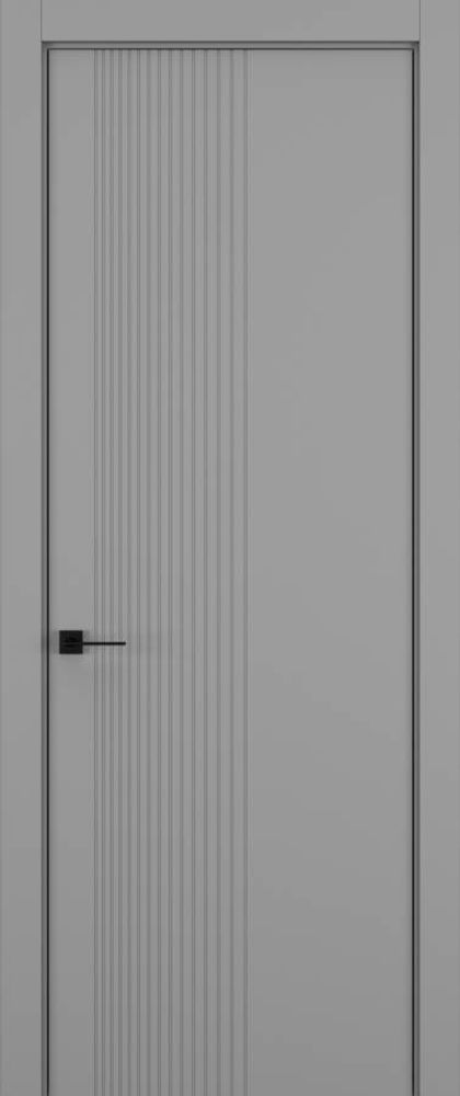 Дверь 7 VERTICAL Матовый Светло-серый